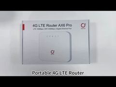Home Router Wi-Fi Olax Ax6 Pro 300Mbps Cat4 4000mah Wireless 4G LTE CPE