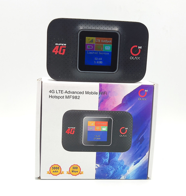 Router mobili di punto caldo di uso 4g Sim Card 4G LTE del router 4G LTE di Wifi Wifi della tasca di OLAX 150Mbps MF982