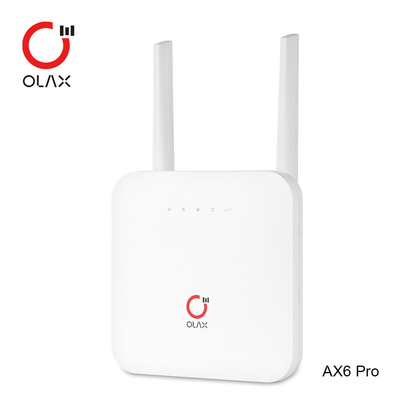 WAN senza fili industriale LAN Modem Support di SIM Card del router di CBE di LTE 4G 32 dispositivi OLAX AX6 PRO