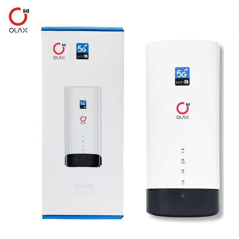 Olax G5018 Nuovo modem 5G CPE WiFi6 wireless modem router 5G con slot