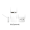 Router all'aperto di CBE di Wi-Fi 802.11B/G/N 4g LTE con Sim Card Slot For Rural